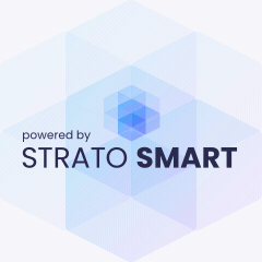 Geanimeerd STRATO Smart-logo