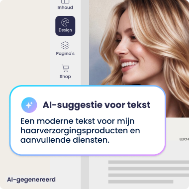 Inhoud maken met de geïntegreerde AI-tools