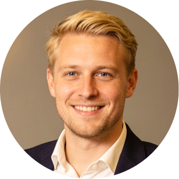 Portretfoto van Bram Mulder, medeoprichter van een SaaS-start-up