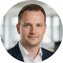 Portretfoto van Daan Bakker, business development manager