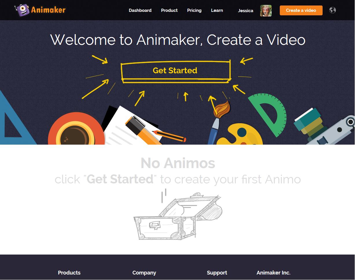 Uitlegvideo-maken: Animaker