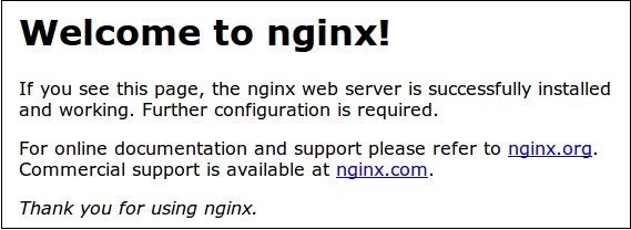 Installatie Nginx
