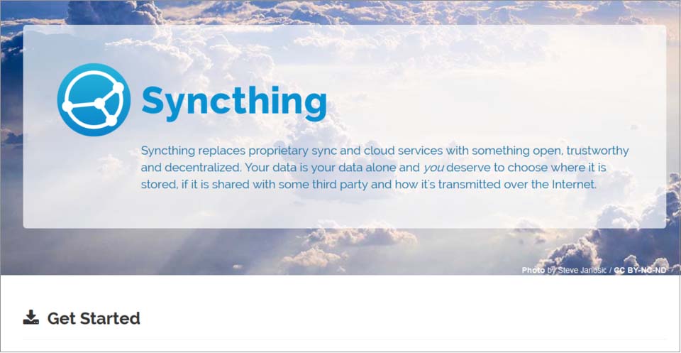 ownCloud alternatieven: Syncthing