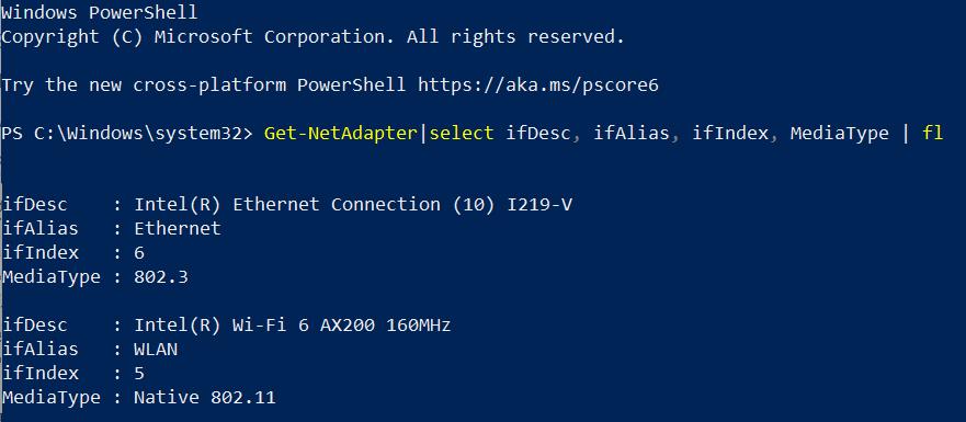 DNS-server reageert niet: PowerShell