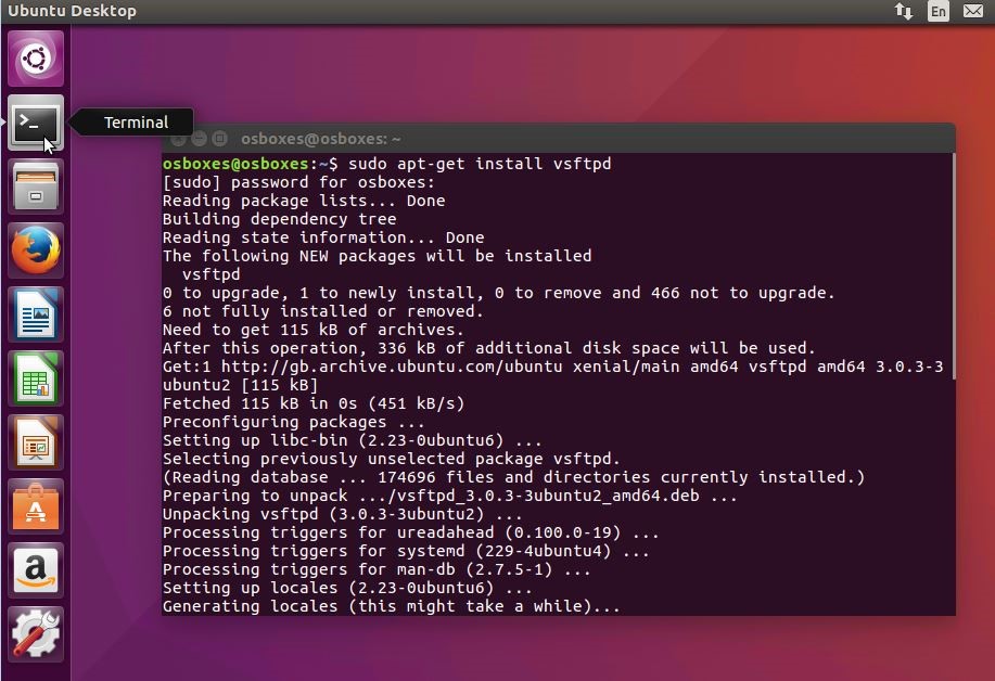 Ubuntu FTPserver installatie en configuratie STRATO