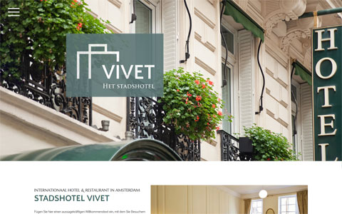 Voorbeeldwebsite hotel