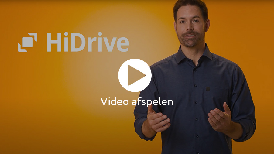 Screenshot: uitlegvideo over HiDrive