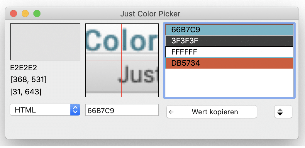 Just color picker