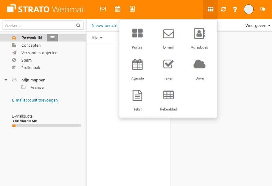 Nieuw in Webmail: documenten bewerken