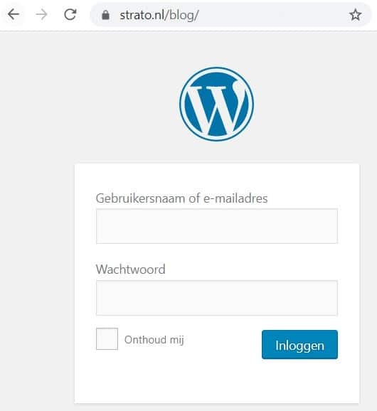 Veilig inloggen bij WordPress door middel van een versleutelde verbinding 