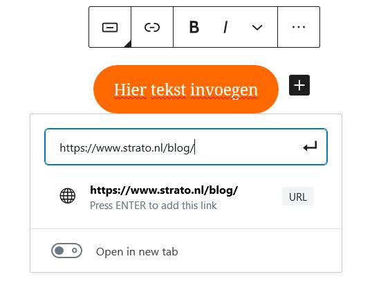 WordPress - buttons toevoegen