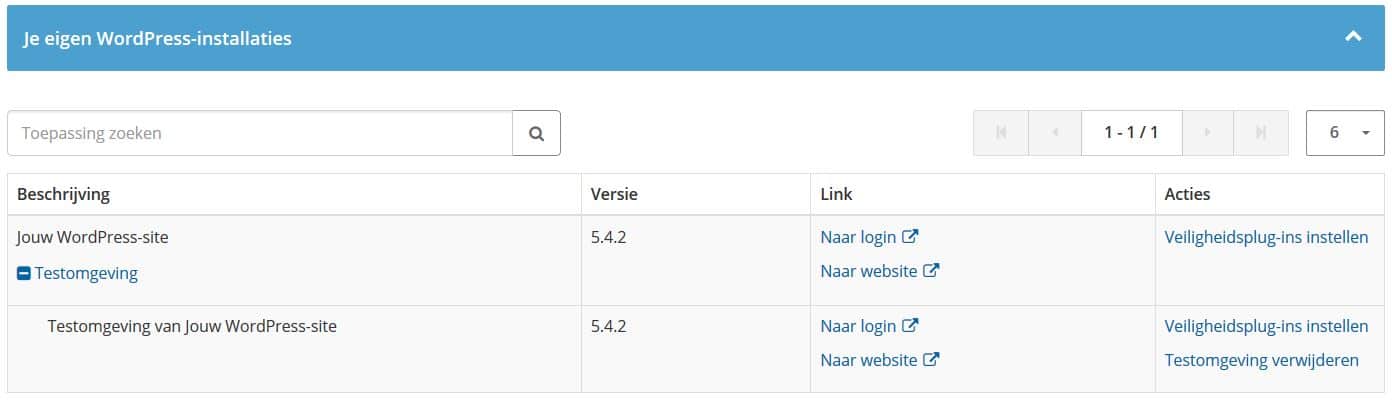 Nieuwe WordPress-features: Testomgeving aanmaken met een vrije database