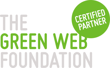 Certified Partner logo van de Green Web Foundation