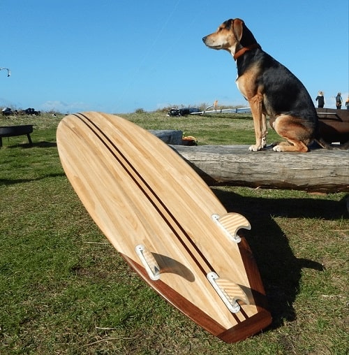 Een surfplank van Mioboards