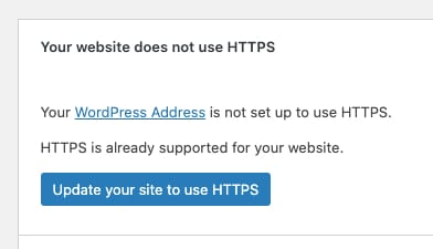 WordPress auf SSL umstellen - naar HTTPS overschakelen