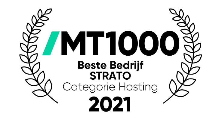 STRATO beste hostingaanbieder in MT1000
