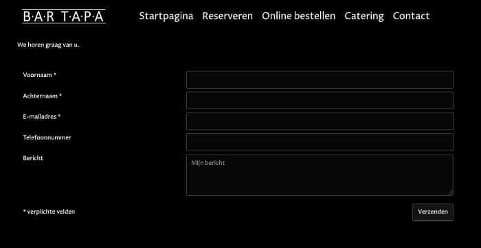 STRATO Sitebuilder: een contactformulier toevoegen