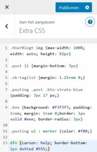 Snel & simpel: CSS-wijzigingen in WordPress - STRATO blogt
