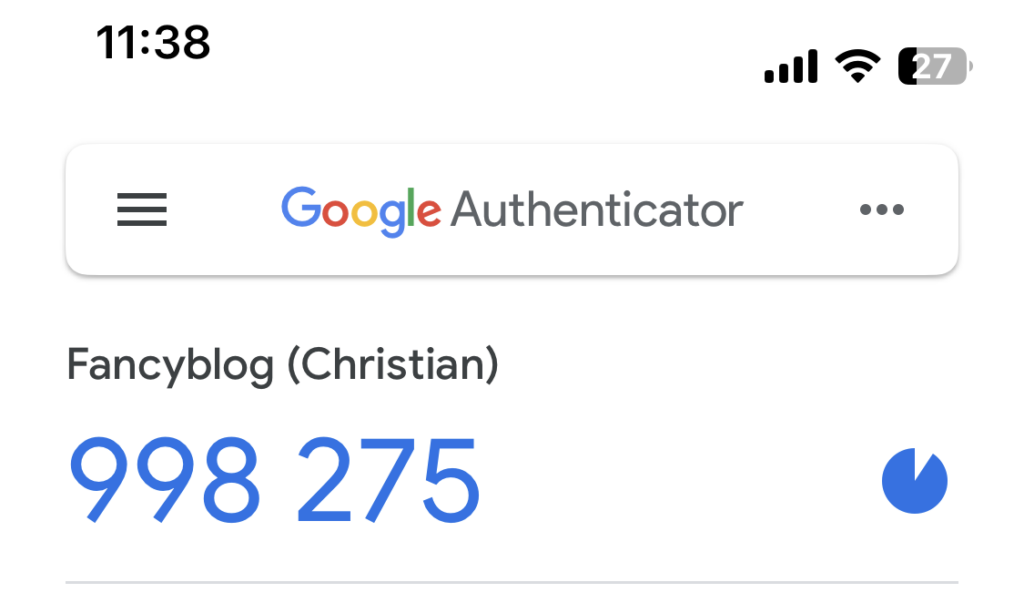 Inloggen bij WordPress met Google Authenticator