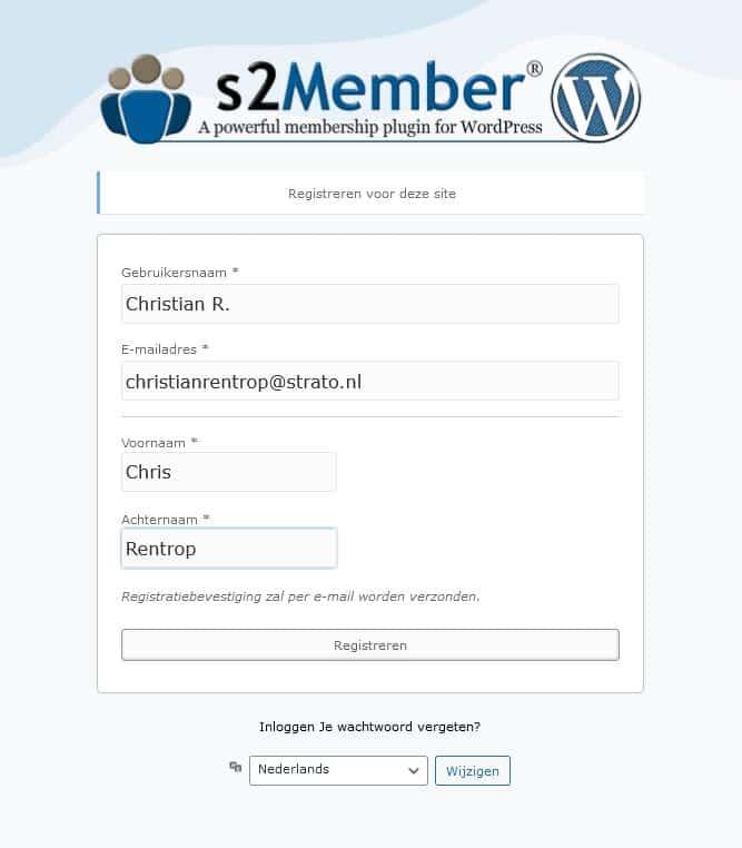 s2Member: zo kunnen leden op je website inloggen