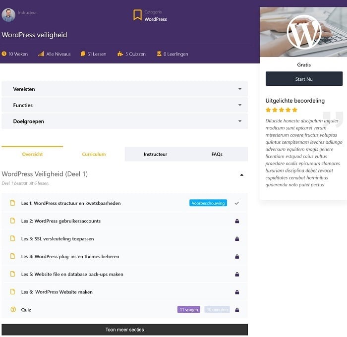 Cursussen maken in WordPress - STRATO blogt