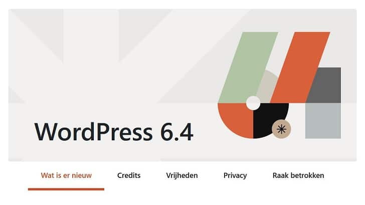 WordPress 6.4: de belangrijkste updates