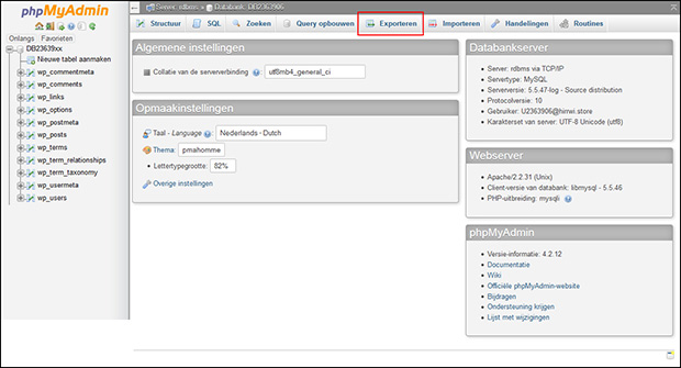 phpMyAdmin: Database backup-2.jpg