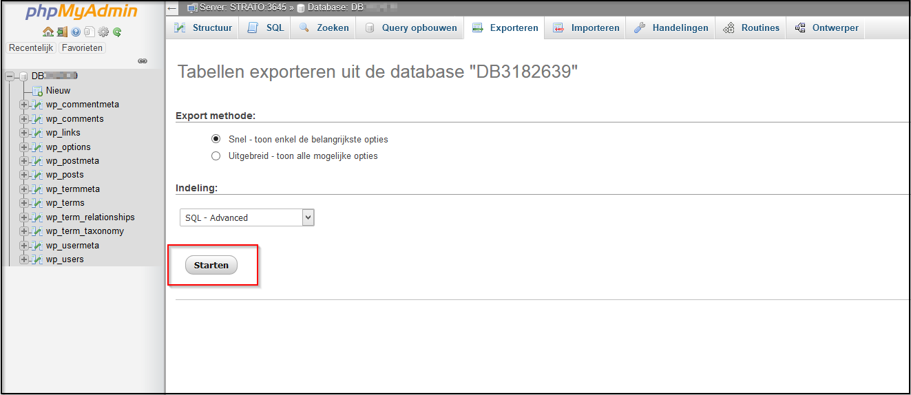 phpMyAdmin: Database backup-1.png