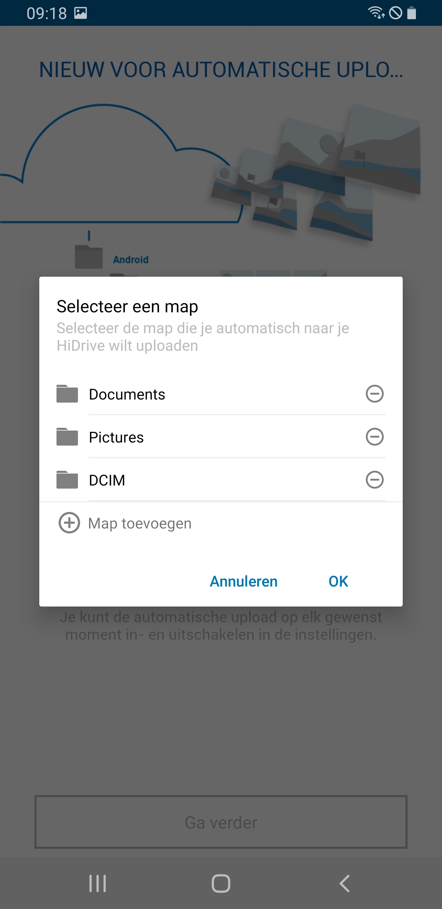 Automatische camera-upload HiDrive-5.jpg