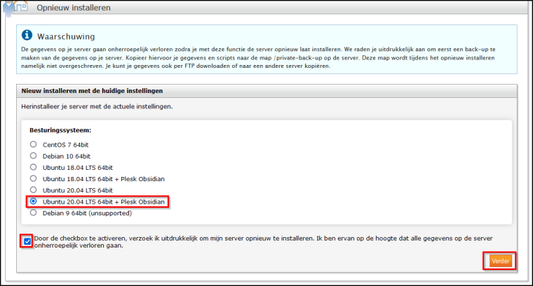 Zo installeer je Plesk op je server